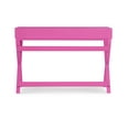 thumbnail image 5 of Linon Peggy 44" Writing Desk with 2 Drawers, Raspberry Pink, 5 of 15