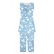 thumbnail image 4 of Conjunto de Verano para las Mujeres Casual Impreso sin Mangas Cuello Redondo Y Pantalones Recortados de Dos Piezas, 4 of 8