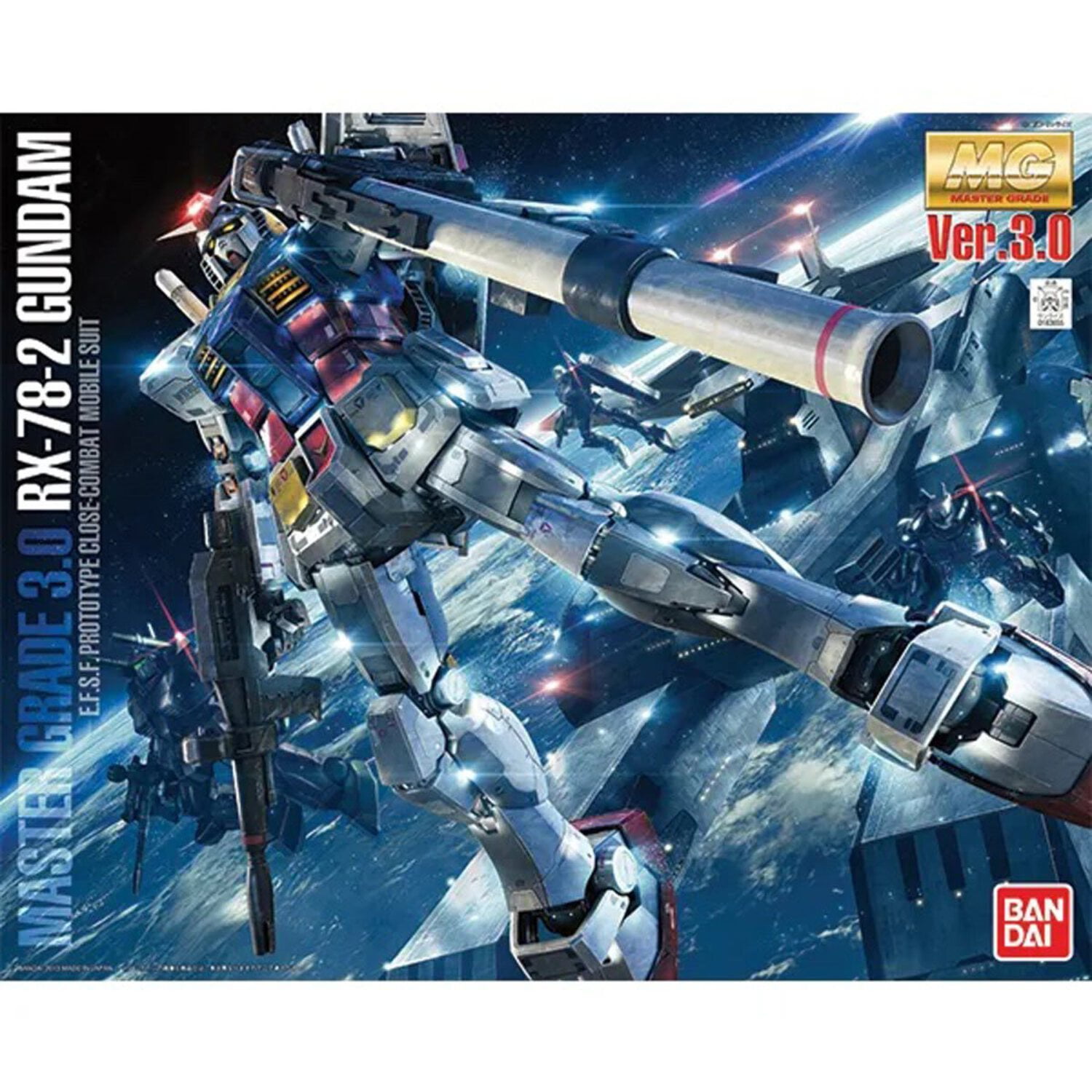 Master Grade Build Toy: RX-78-2 Gundam Ver. 3.0 Model Kit Master Grade Build Toy: RX-78-2 Gundam Ver. 3.0 Model Kit