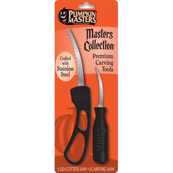 Pumpkin Masters, Masters Collection Premium Carving Tools - Professional-Grade Curved Blade for Effortless Pumpkin Carving