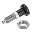 thumbnail image 3 of Push Fit Ball Nose Spring Plunger M12*1.5 Thread Length 0.79" Pin Dia.6mm Stainless Steel Return Knob Non-Locking, 3 of 5
