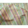 thumbnail image 4 of oneOone Silk Tabby Fabric Multicolor Stripe Print Fabric By The Yard 42 Inch Wide, 4 of 4