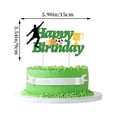 thumbnail image 7 of Soccer Birthday Party Decoration Set with Banner Cake Topper Cupcake Toppers, Football Theme Party Supplies for Kids Sports Party, 7 of 7