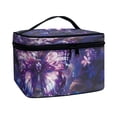 thumbnail image 2 of HELLHERO Zipper Storage Bag Make up Bags Portable Travel Cosmetic Bags Multi-Function Makeup Organizer Bridesmaid(Butterfly and Floral Pattern), 2 of 4