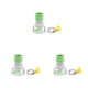thumbnail image 5 of Grifo de baño Cateissary aireador cabezal de ducha giratorio 360 grados boquilla difusora de agua Tipo Normal Verde, 5 of 6
