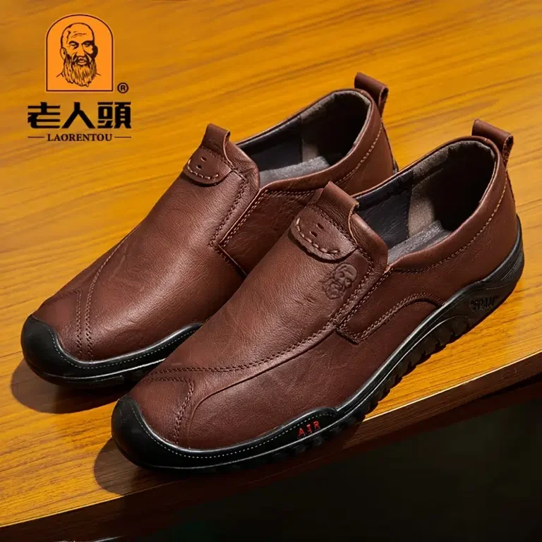 Loafer Men Shoes Cow Genuine Leather Daily Party Shoe Sneakers