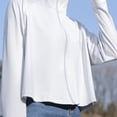 thumbnail image 3 of Sun Protection Clothing Protection Clothing Sun Protection Shirt Sun Protective Jacket UV Sun Protection Clothing Cooling Sunblock Shirt Long Sleeve Hooded With Mask For Women For Anggrek Otros Deportes, 3 of 5