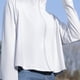 thumbnail image 3 of Ropa de protección solar UV Camisa refrescante con bloqueador solar Manga larga con capucha y máscara para mujer para senderismo Camping Gris, 3 of 5