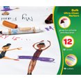 thumbnail image 5 of Crayola Ultra Clean Washable Markers Classroom, 12 Packs, 10 Assorted Colors, 120 Pieces, 5 of 11
