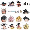 thumbnail image 2 of Animación Dragon Ball Z Accesorios Sun Wukong Muñeca móvil Kakarotto Figma Modelo Pegatinas impermeables DIY Pegatinas creativas para coche, 2 of 5