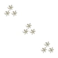 thumbnail image 4 of Wosthever Valentine Napkins Snowflake Design Holders Metal Party Rings Festival Table Adornment Napkin Dinner Holiday Decorations Type1 NO1, 4 of 6