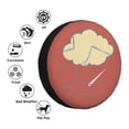 thumbnail image 5 of 16'' Stitching Art Graffiti Tire Cover, Universal Spare Wheel Covers, Dust-Proof, Water-Proof, Sun-Proof and Corrosion-Proof, 5 of 9