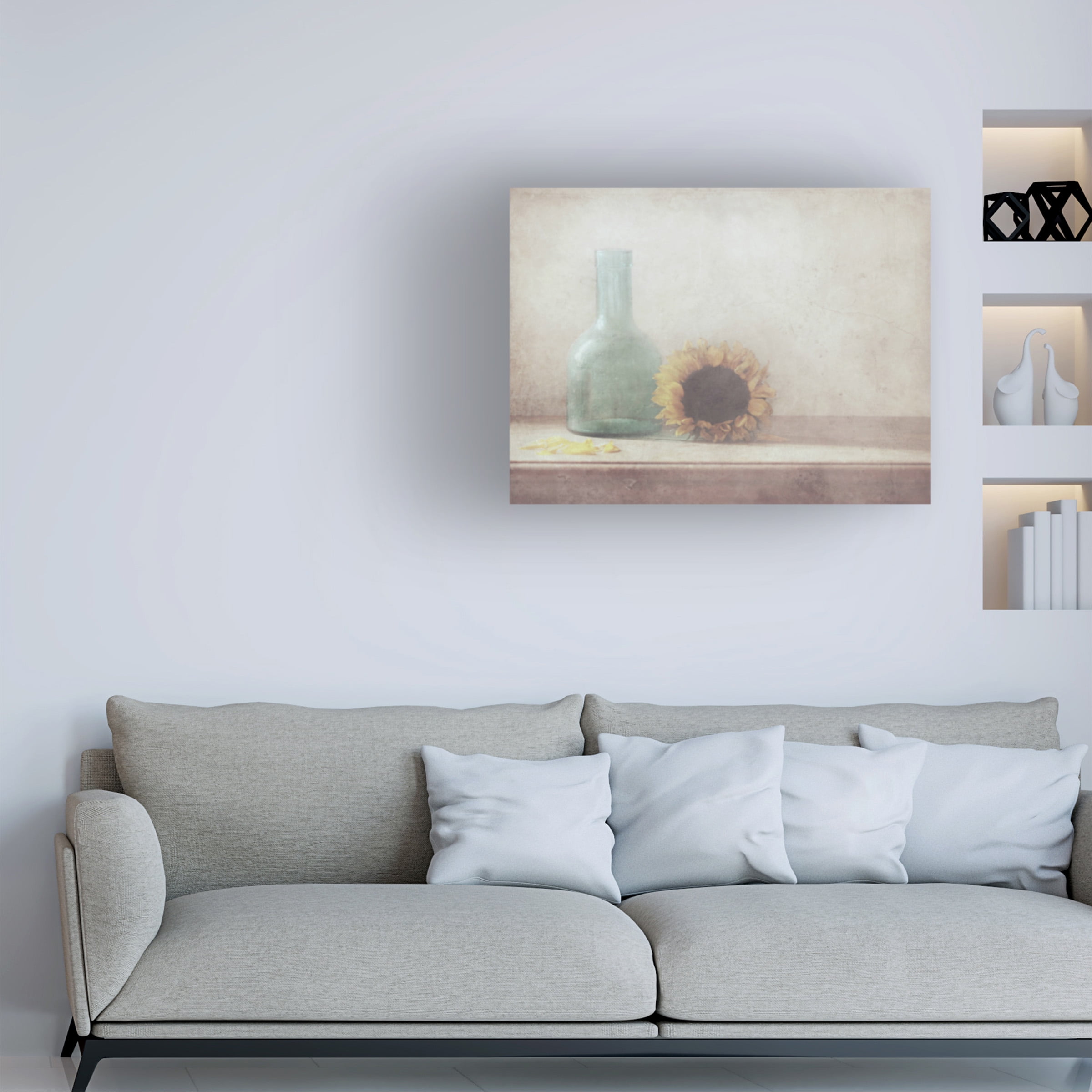 Delphine Devos 'Sunflower' Canvas Art