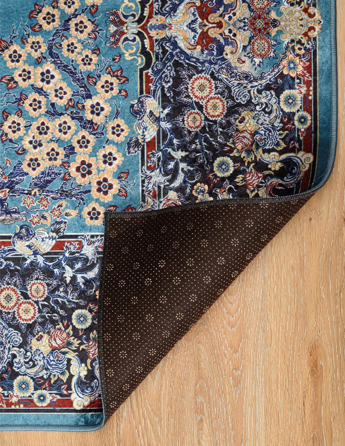 Emerald Charlotte Ivory & Raspberry 5' x 7' Area Rug