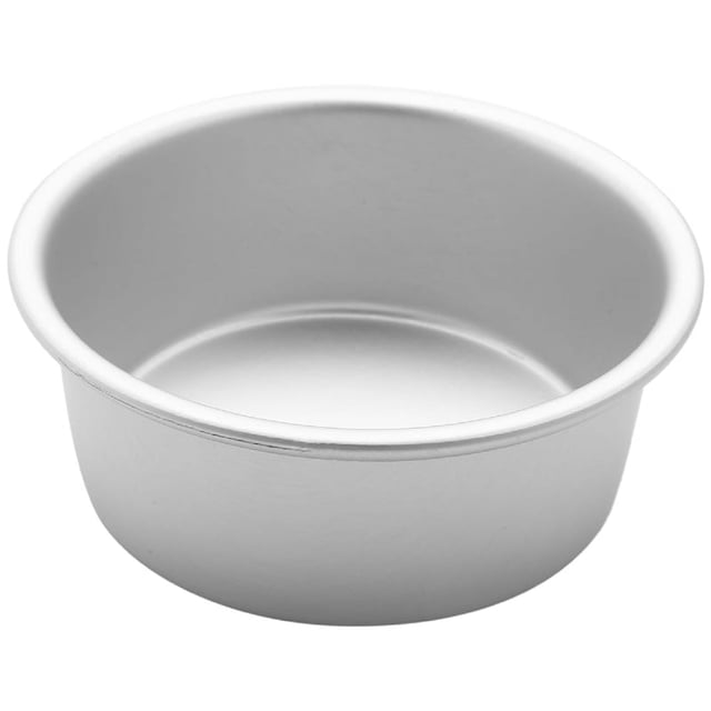 Juego de 4 moldes para pasteles pequeños de 4 pulgadas, moldes para pasteles redondos para hornear, utensilios para hornear para mini pasteles, pizzas, quiches, no tóxicos y saludables