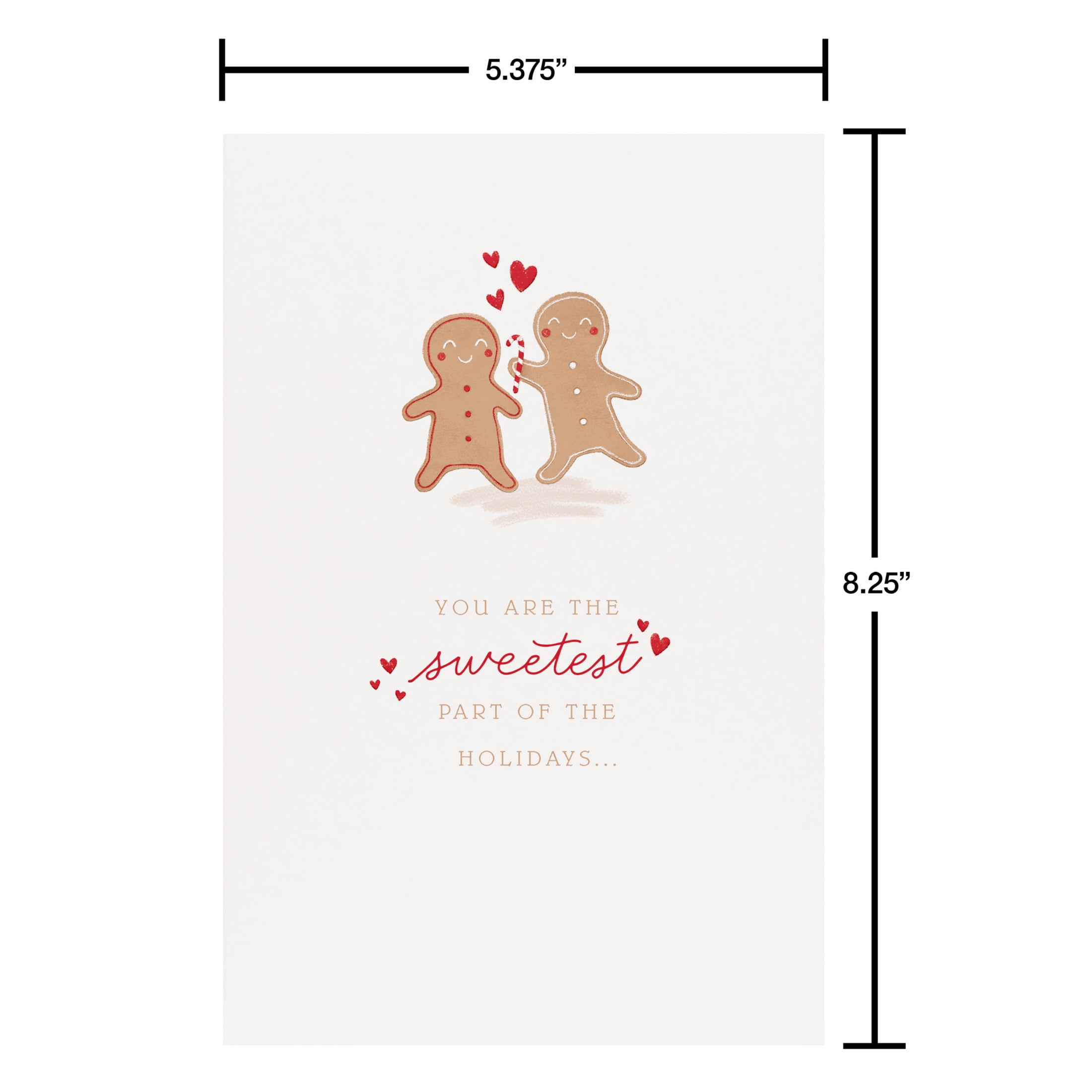 American Greetings Christmas Card for Partner (You Are the Sweetest)