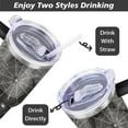 thumbnail image 5 of Halloween Spider 40 OZ Tumbler Cup with Lid and Straw Gifts for Mom Friend Sister Grandma, 5 of 7