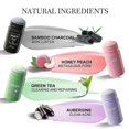 thumbnail image 2 of 4 Pack Mask Sticks Set, Green Tea Mask Sticks, Bamboo Charcoal Clay Mask, Aubergine and Peach Mud Mask, Facial Skin Clay Mask Set for All Skin Types, 2 of 5