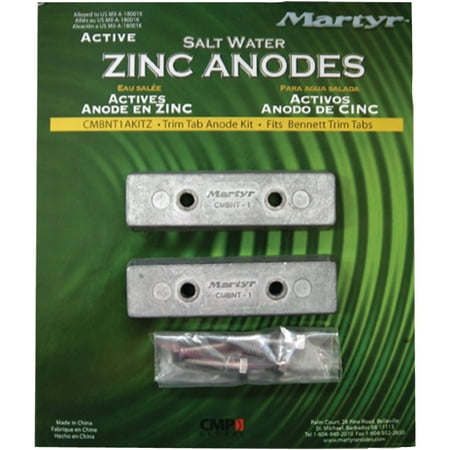 - Martyr Bennett Trim Tab Anode Kit