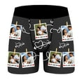 thumbnail image 5 of KHONTS Men's DIY Personalized Boxers Husband Boyfriend Funny Boxers for Men Valentine's Day Birthday for Him Black XXL, 5 of 8