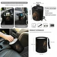 thumbnail image 4 of Renewold Horse Dream Catcher 12 Pcs Front Car Seat Cover Set with Steering Wheel Cover Seat Belt Pads Armrest Cover Coaster Trash Bag Air Vent Storage Bag Rearview Mirror Cover Keychain, 4 of 7