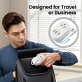 thumbnail image 5 of Electrical Power Strip 2AC Outlets 2 USB Port 1 Type C Socket Extension Cord Fast Charging Portable Travel  Network Filter, 5 of 16