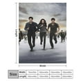 thumbnail image 3 of The Twilight Saga Throw Blanket Cozy Warm Flannel Blanket for Living Room Bedroom Bed Sofa Camping Travel, All Seasons Fleece Blankets Gifts for Kids Girls Boys Adults 80"x60", 3 of 8