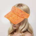 thumbnail image 5 of Baseball Caps Unisex Adjustable Summer Visor Cap with Bling Rhinestones Sport Hat for Everyday Wear and Outdoor Activities, 5 of 5