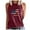Wine, variant on IROINNID Patriotic Shirts for Women Round Neck Tank Summer Casual Tops Regular Vest Tops Sleeveless Tops America Independence Day