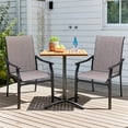 thumbnail image 5 of Vitarpatio Outdoor Dining Chairs - Set of 2, High Back Metal Patio Chairs, 5 of 8