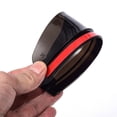 thumbnail image 4 of Car Two-Piece Smoked Black Mirror Rain Cover Smoke Cover - Clear Suction Card (2 Pieces), 4 of 5