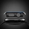 thumbnail image 5 of 2 Pack Tempered Glass Screen Protector Compatible with Apple Watch 42mm Case, Full Coverage Hard iWatch Case for Series 3/2/1, Black, 5 of 5