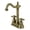 Antique Brass, variant on Kingston Brass KB1493AX Heritage Two-Handle 2-Hole Deck Mount Bar Faucet in Antique Brass