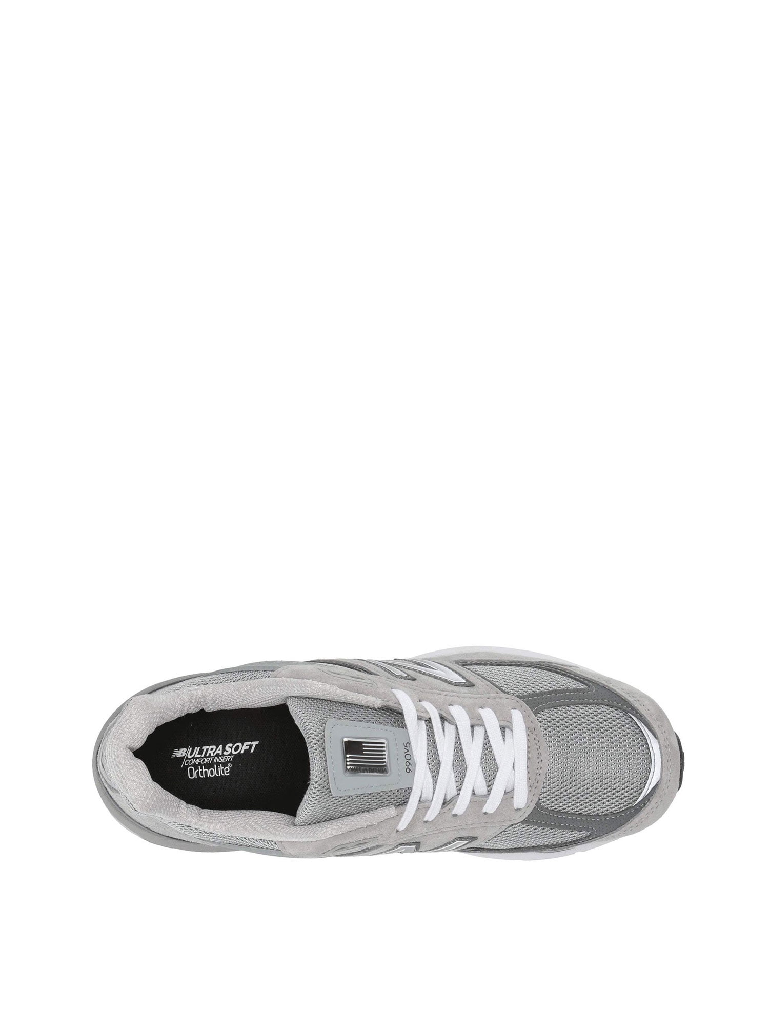 Mens New Balance 990v5 Grey M990GL5 - Walmart.com