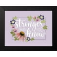 thumbnail image 2 of House Fenway 14x12 Black Modern Framed Museum Art Print Titled - Stronger Than You Know, 2 of 5