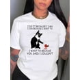thumbnail image 1 of Camiseta De Verano Para Mujer, Moda Informal, Ropa Cómoda, Camisetas De Manga Corta MGraphic Print Crew Neck T-Shirt, Casual Short Sleeve T-Shirt For Spring & Summer, Women's ClothingFather's Day, M, 1 of 6