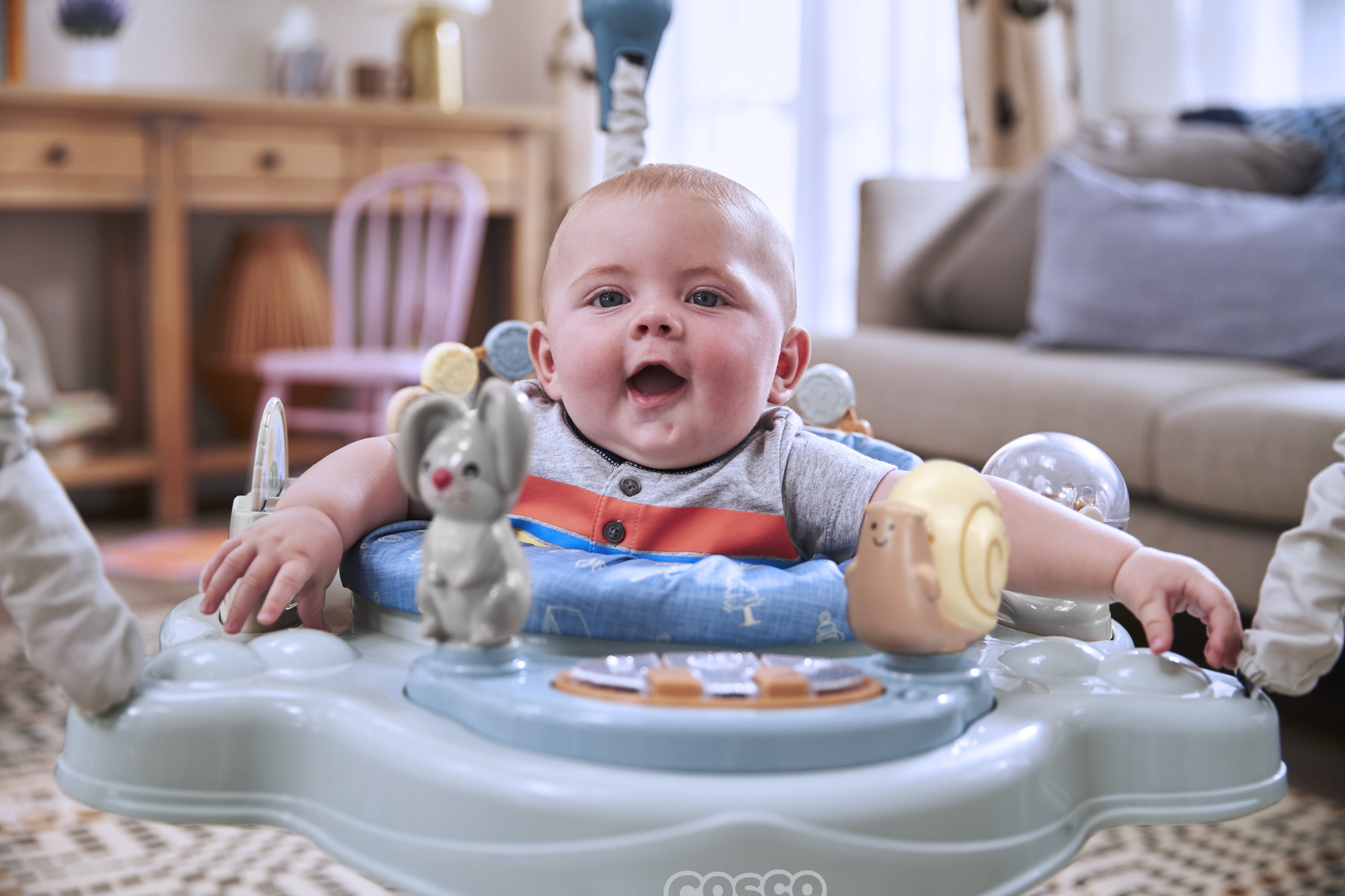 Cosco Kids Jump, Spin & Play Activity Center, Forest Friends