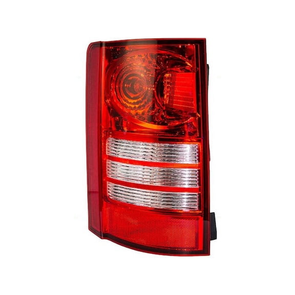 Left Tail Light Assembly - Compatible with 2008 - 2010 Chrysler Town & Country Mini Passenger Van 4-Door 2009