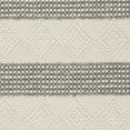 thumbnail image 6 of SAFAVIEH Natura Tamsen Geometric Striped Area Rug, Grey/Ivory, 4' x 6', 6 of 7