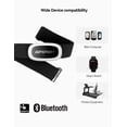 thumbnail image 5 of iGPSPORT HR50 Heart Rate Monitor Chest Strap, IPX7 Waterproof Bluetooth ANT+ for Cycling Running Jogging Yoga Fitness, 5 of 8