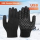 thumbnail image 3 of Guantes Calefactados Por USB Tejidos Calentadores Manos Calefactables Eléctricos Pantalla Táctil, 3 of 9