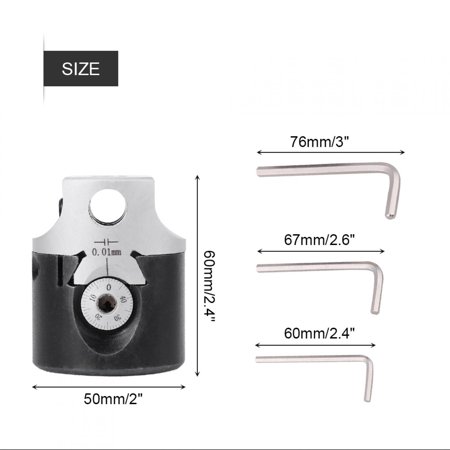 

High Strength 2 Inch Boring Head Accuracy 0.01 Mm Boring Head For Milling Machine Boring Cylindrical Machining Center