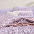 thumbnail image 4 of Amberspace Puff 7-piece Bed in a Bag Comforter Set with Sheets,Pink,Full, 4 of 8