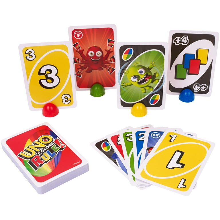 UNO Colors Rule Card Game 