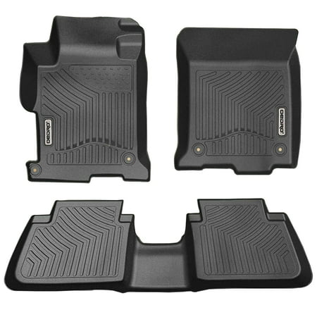 Oedro Fit For 2017 Honda Accord Sedans Floor Mats Liners All Oedro Fit For 2017 Honda Accord Sedans Floor Mats Liners All Weather Guard