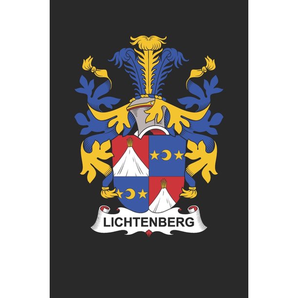 Lichtenberg Lichtenberg Coat of Arms and Family Crest Notebook
