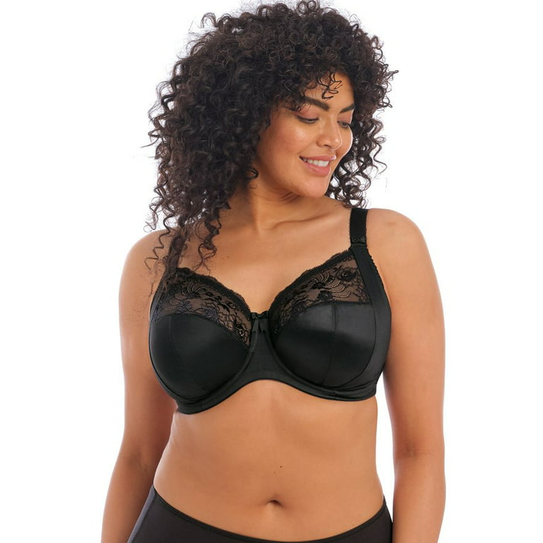 Elomi Women's Plus Size Lydia Bandless Plunge Bra with Racer Back