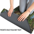 thumbnail image 3 of Colorful Dinosaurs Waterfall Landscape Pattern Hot Yoga Mat Towel Non Slip for Hot Yoga - Quick-Drying Yoga Mat Cover with 4 Corner Pockets with Travel Bag - Hot Yoga Towel Non Slip 74"x26", 3 of 6