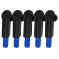 thumbnail image 1 of KAKOWELY brake bleeder adapter 5pcs Universal Brake Bleeder Adapter Professional Brake Fluid Pipe Connectors For Cars Brake Bleeder Connectors Brake Fluid Bleeder Adapter, 1 of 5