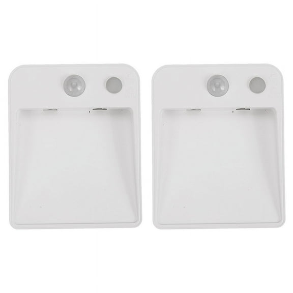 2X Night Light Motion Sensor Bedside Lamp Home Indoor Lighting 1 LED Wireless Passway Corridor Stair Toilet Light